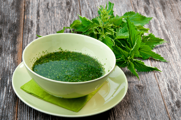 Infusión de hojas de ortiga - Remedio popular para la diabetes